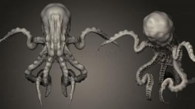 3D model Angry Octopus (STL)